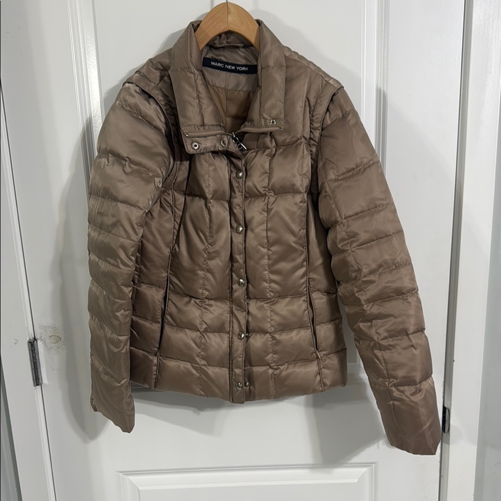 Marc New York Women's Brown Puffer Jacket